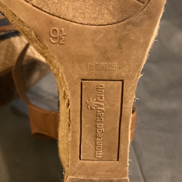 Montego Bay club wedge sandals size 9.5 - Picture 9 of 9